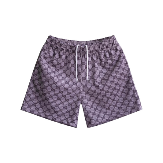 Bravest Studios Purple GG Shorts