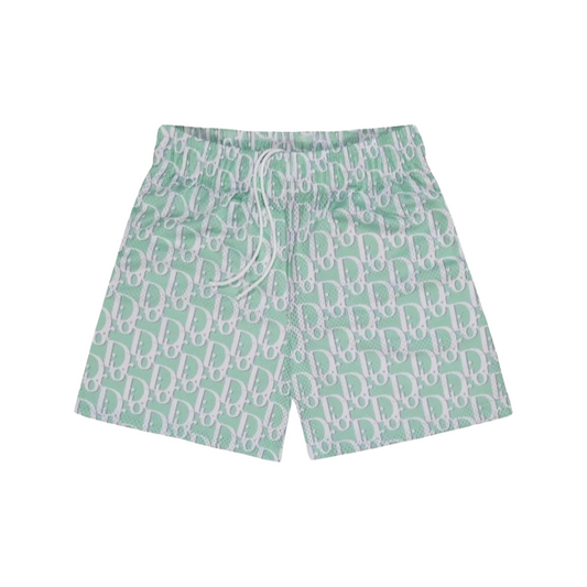 Bravest Studios Mint & White Dior Shorts