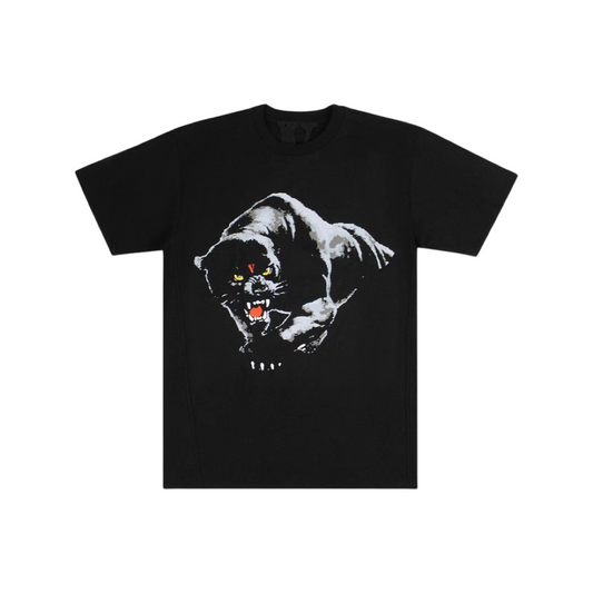 Vlone Black V Panther T-shirt