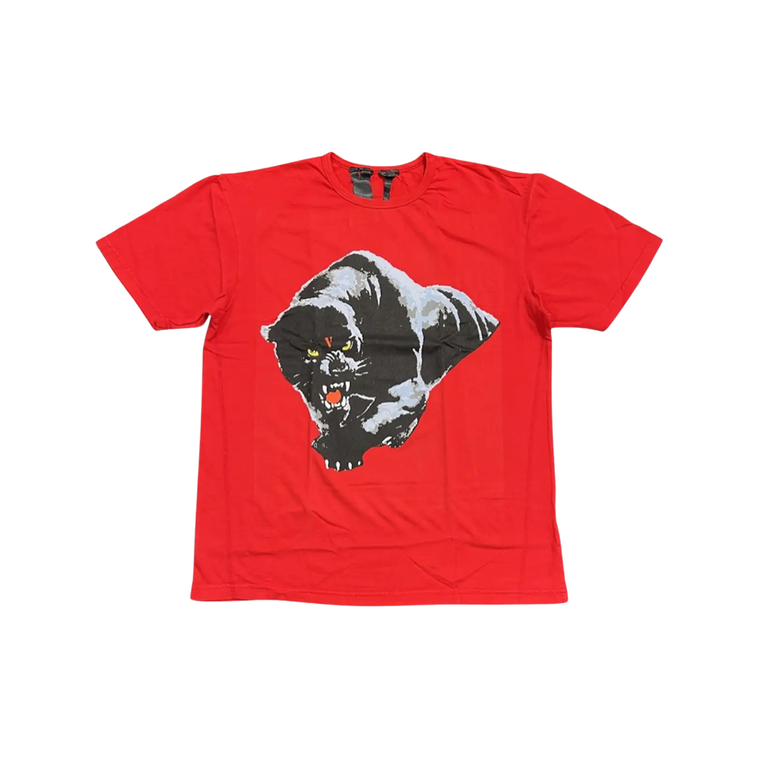 Vlone Black V Panther T-shirt