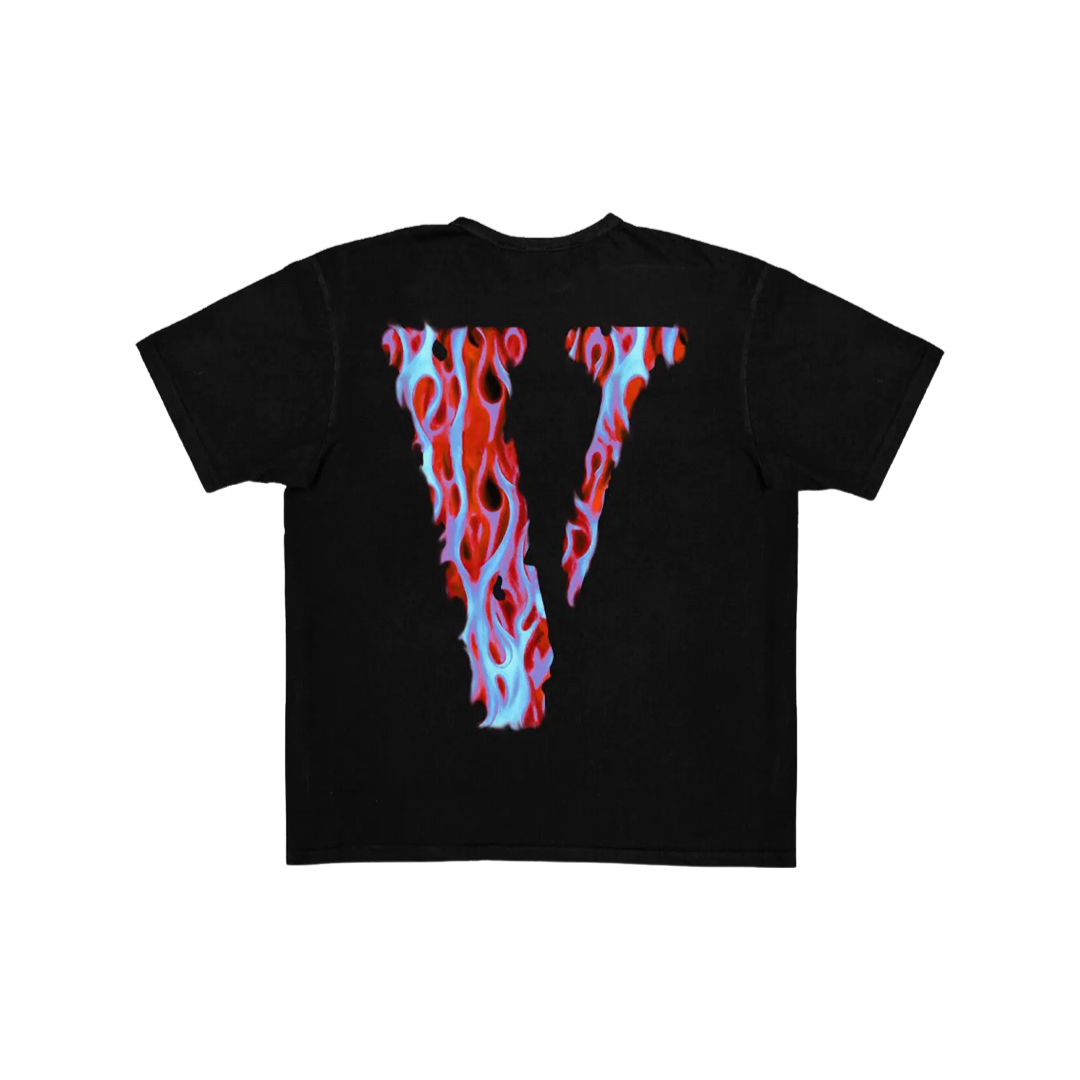 Vlone Skully Red Flame T-shirt