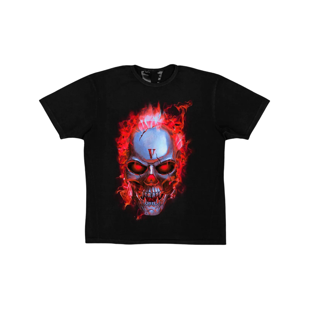 Vlone Skully Red Flame T-shirt